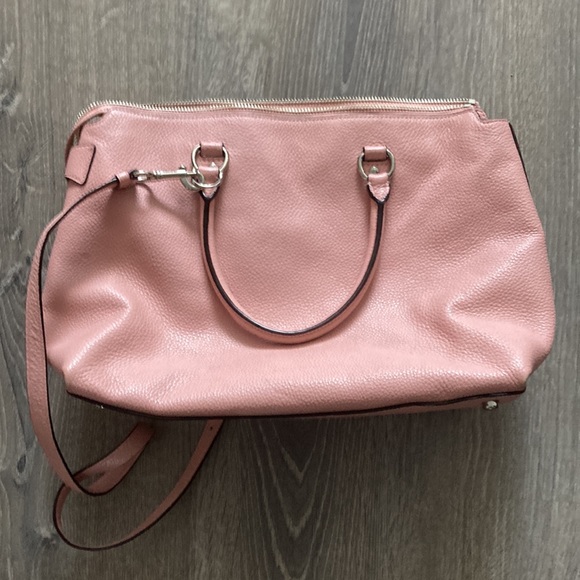 Coach Pink Pebble Leather Purse 👛 - Picture 7 of 16